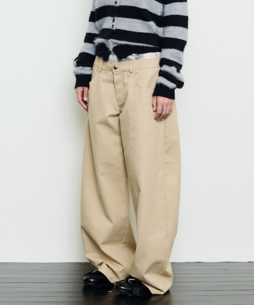 LUVISTRUE(ラヴイズトゥルー)の「EV SKELETON LAYERED PANTS(その他パンツ・レディース・ベージュ/ブラック/ブラウン・FREE)」の11枚目の写真
