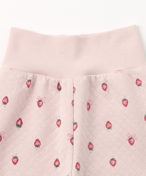 petit main（プティマイン）の「GIRLSキルティングパジャマ（セットアップ・キッズ・アイボリー/サックスブルー/ライトピンク・80ｃｍ/110cm/120cm/130cm/100cm/90cm）」の12枚目の写真