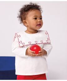 PETIT BATEAU（プチバトー）の「長袖ブラウス（シャツ/ブラウス・キッズ）」