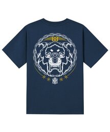KTN0039 ロットワイラー 半袖Tシャツ - ネイビー