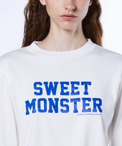 DOUBLE STANDARD CLOTHING(ダブルスタンダードクロージング)の「オリジナルロゴ フライスロンT(Tシャツ/カットソー・レディース・オフホワイト/ベージュ・FREE)」の7枚目の写真