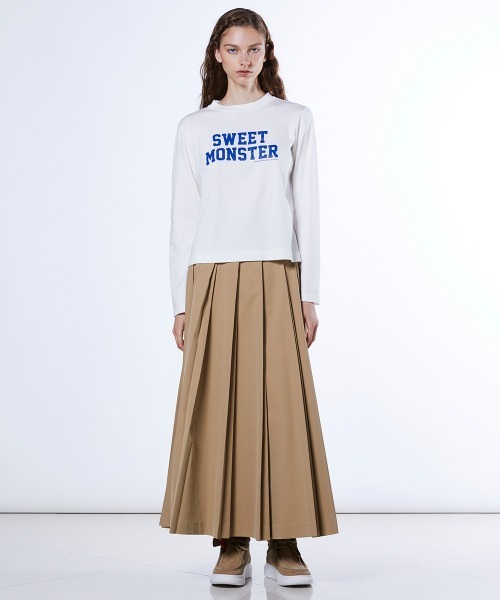 DOUBLE STANDARD CLOTHING(ダブルスタンダードクロージング)の「オリジナルロゴ フライスロンT(Tシャツ/カットソー・レディース・オフホワイト/ベージュ・FREE)」の14枚目の写真