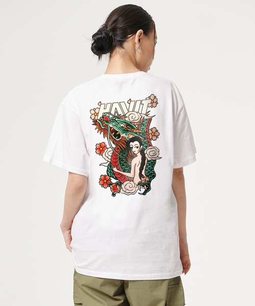 ARTISTWEAR（アーティストウェア）の「[ATW] チョソンドラゴン 半袖Tシャツ_WH（Tシャツ/カットソー・レディース・ホワイト・SMALL/X-LARGE/XXXX-LARGE/XX-LARGE/LARGE/MEDIUM）」の5枚目の写真
