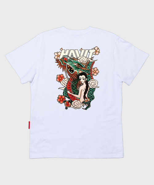 ARTISTWEAR（アーティストウェア）の「[ATW] チョソンドラゴン 半袖Tシャツ_WH（Tシャツ/カットソー・レディース・ホワイト・SMALL/X-LARGE/XXXX-LARGE/XX-LARGE/LARGE/MEDIUM）」の8枚目の写真