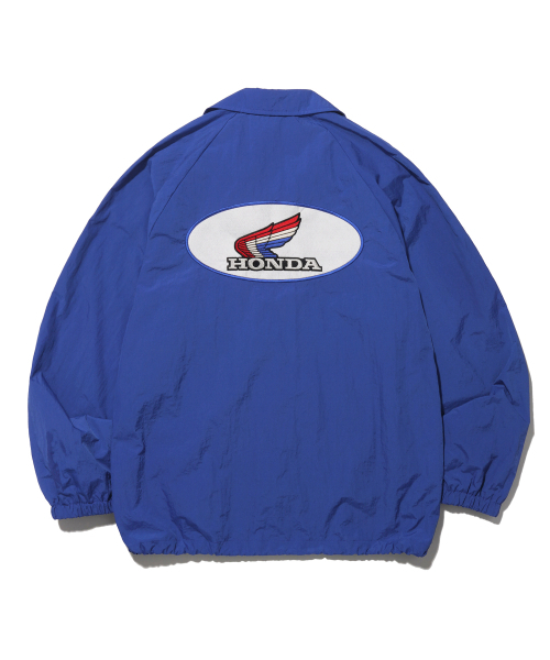 PHYPS MOTORCYCLE（フィップスモーターサイクル）の「[Archive line] Wing Logo Coach Jacket_Blue（ナイロンジャケット・レディース・その他・SMALL/MEDIUM/LARGE/X-LARGE）」の3枚目の写真