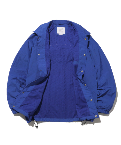PHYPS MOTORCYCLE（フィップスモーターサイクル）の「[Archive line] Wing Logo Coach Jacket_Blue（ナイロンジャケット・レディース・その他・SMALL/MEDIUM/LARGE/X-LARGE）」の4枚目の写真