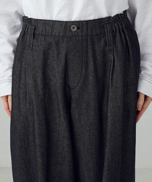 ONIGIRI（オニギリ）の「デニム鳶パンツ（デニムパンツ・レディース・ネイビー/チャコール・FREE）」の8枚目の写真