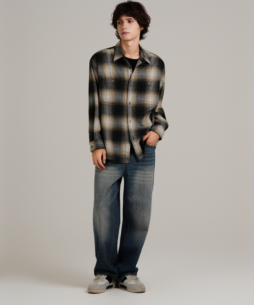 LXT(エルエックスティー)の「ワイドシロスパンウォッシュドデニムパンツ【ブルー】(デニムパンツ・レディース・その他・SMALL/MEDIUM/LARGE/X-LARGE/XX-LARGE/XXX-LARGE)」の4枚目の写真