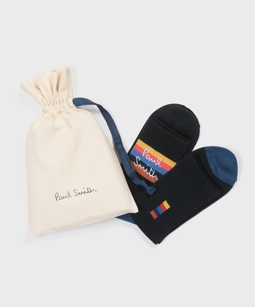 Paul Smith（ポールスミス）の「ソックス ギフトセット【250991 GF12】（ソックス/靴下・メンズ・ブラック/ホワイト・25-27）」の2枚目の写真