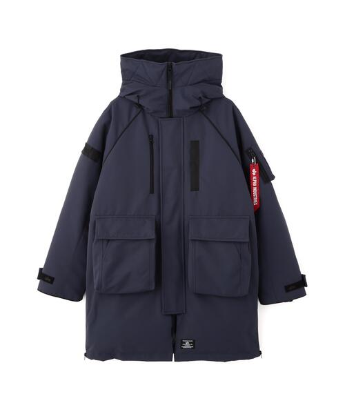 Alpha Industries(アルファインダストリーズ)の「Alpha Industries/アルファインダストリーズ/SERGEANT PUFFER PARKA/サージェント パファー パーカ(その他アウター・メンズ・ブラック/ネイビー・L/M/XL)」の2枚目の写真