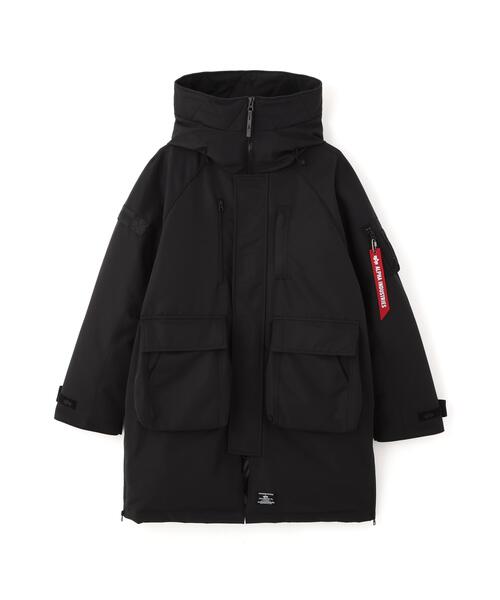 Alpha Industries(アルファインダストリーズ)の「Alpha Industries/アルファインダストリーズ/SERGEANT PUFFER PARKA/サージェント パファー パーカ(その他アウター・メンズ・ブラック/ネイビー・L/M/XL)」の1枚目の写真