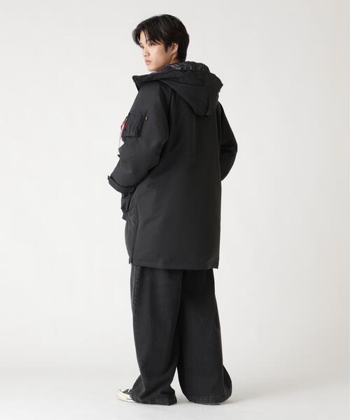 Alpha Industries(アルファインダストリーズ)の「Alpha Industries/アルファインダストリーズ/SERGEANT PUFFER PARKA/サージェント パファー パーカ(その他アウター・メンズ・ブラック/ネイビー・L/M/XL)」の9枚目の写真