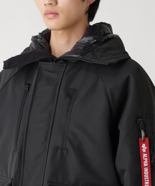 Alpha Industries(アルファインダストリーズ)の「Alpha Industries/アルファインダストリーズ/SERGEANT PUFFER PARKA/サージェント パファー パーカ(その他アウター・メンズ・ブラック/ネイビー・L/M/XL)」の12枚目の写真