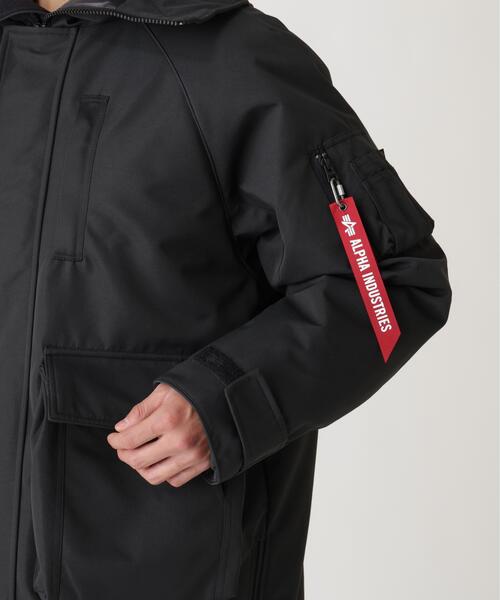 Alpha Industries(アルファインダストリーズ)の「Alpha Industries/アルファインダストリーズ/SERGEANT PUFFER PARKA/サージェント パファー パーカ(その他アウター・メンズ・ブラック/ネイビー・L/M/XL)」の14枚目の写真