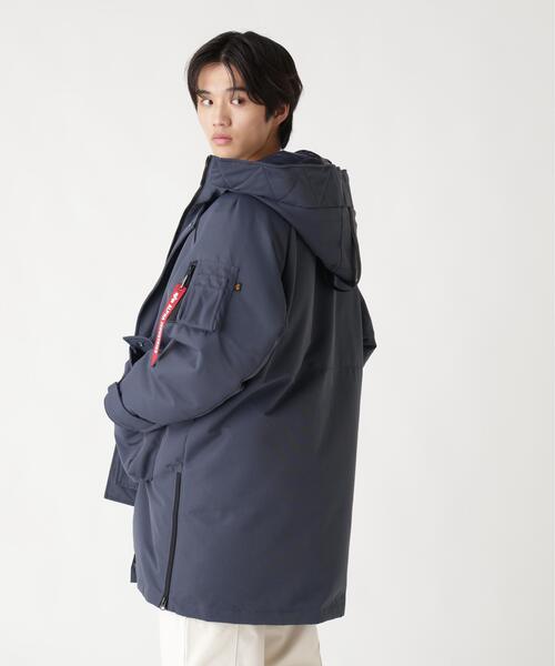 Alpha Industries(アルファインダストリーズ)の「Alpha Industries/アルファインダストリーズ/SERGEANT PUFFER PARKA/サージェント パファー パーカ(その他アウター・メンズ・ブラック/ネイビー・L/M/XL)」の18枚目の写真
