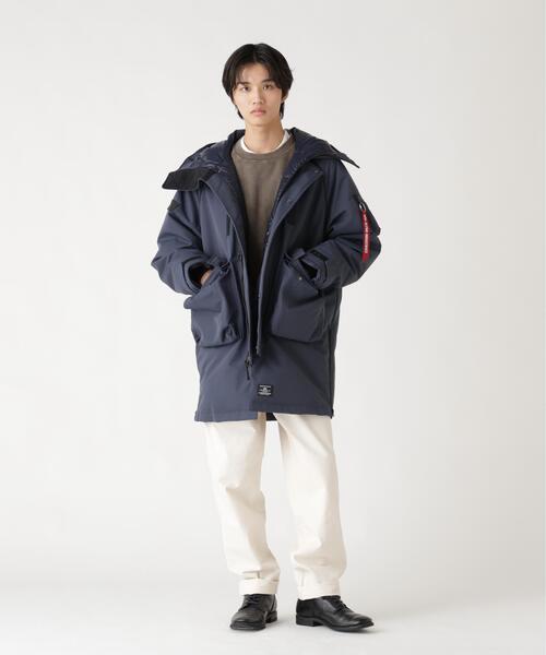 Alpha Industries(アルファインダストリーズ)の「Alpha Industries/アルファインダストリーズ/SERGEANT PUFFER PARKA/サージェント パファー パーカ(その他アウター・メンズ・ブラック/ネイビー・L/M/XL)」の19枚目の写真