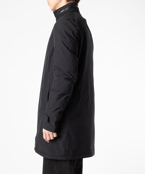 HERNO(ヘルノ)の「HERNO 2 LAYER PRO METEO DOWN Balmacaan Coat ヘルノ プロメテオ ダウン ステンカラーコート(ダウンジャケット/コート・メンズ・ブラック・50/48/46)」の6枚目の写真