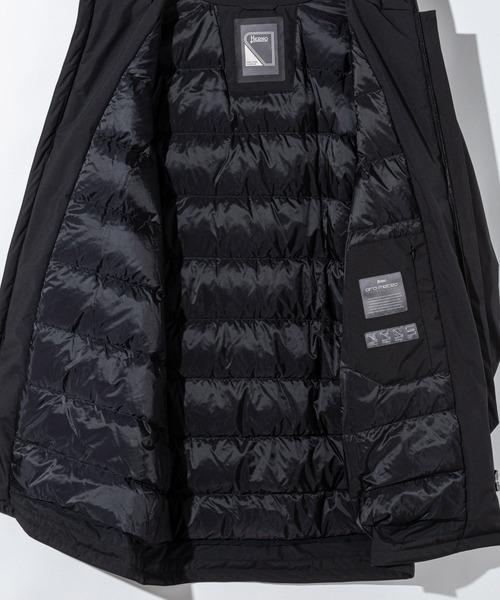 HERNO(ヘルノ)の「HERNO 2 LAYER PRO METEO DOWN Balmacaan Coat ヘルノ プロメテオ ダウン ステンカラーコート(ダウンジャケット/コート・メンズ・ブラック・50/48/46)」の16枚目の写真