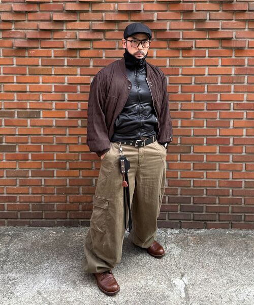 NOUN(ノウン)の「wave pleated blouson (brown)(ブルゾン・メンズ・その他・1/2)」の4枚目の写真