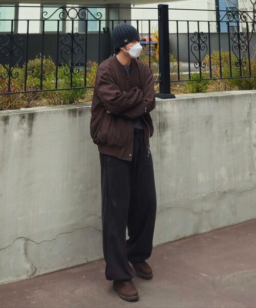 NOUN(ノウン)の「wave pleated blouson (brown)(ブルゾン・メンズ・その他・1/2)」の8枚目の写真