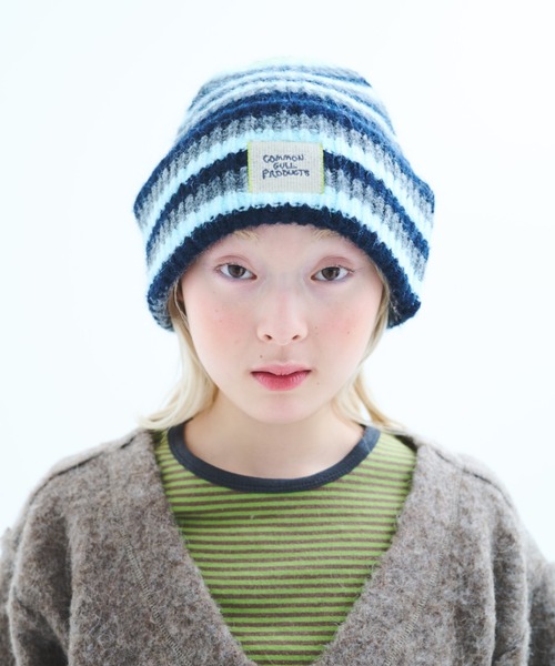 記憶の中のガルニット帽弟子（ニットキャップ/ビーニー）｜common gull