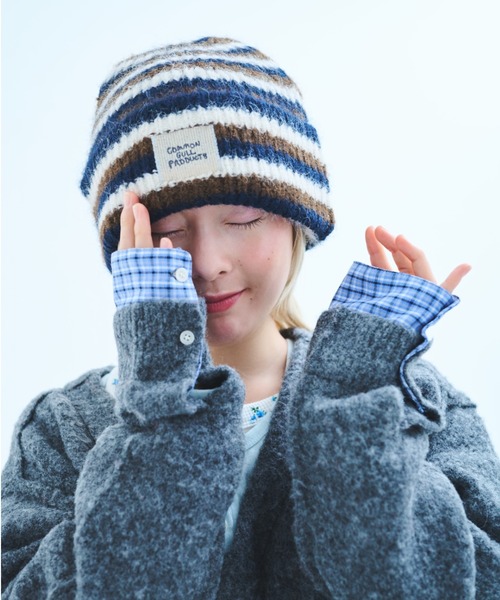 記憶の中のガルニット帽弟子（ニットキャップ/ビーニー）｜common gull