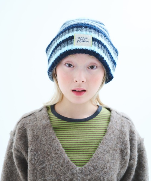 記憶の中のガルニット帽弟子（ニットキャップ/ビーニー）｜common gull