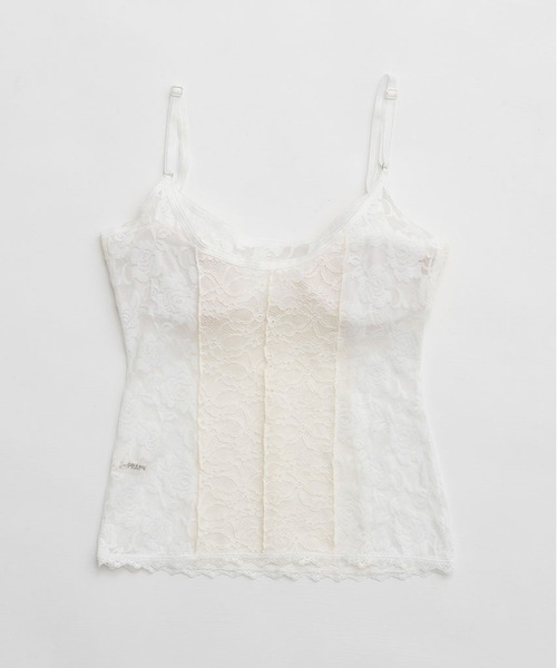 PRANK PROJECT（プランクプロジェクト）の「カップインレースキャミ / Cup-in Lace Camisole（キャミソール・レディース・ブラック/ホワイト・FREE）」の14枚目の写真