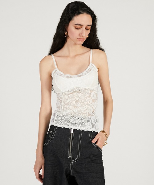 カップインレースキャミ / Cup-in Lace Camisole（キャミソール