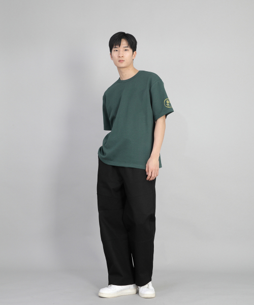 SAINTCREW(セントクルー)の「フロントカッティングディテールEXワイドパンツCDE-371ブラック(その他パンツ・メンズ・その他・MEDIUM/LARGE/X-LARGE)」の8枚目の写真