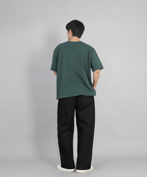 SAINTCREW(セントクルー)の「フロントカッティングディテールEXワイドパンツCDE-371ブラック(その他パンツ・メンズ・その他・MEDIUM/LARGE/X-LARGE)」の6枚目の写真