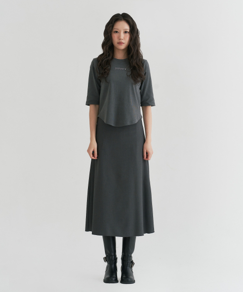 PLAYO(プレイオ)の「CW Skirt _Grey(スカート・レディース・その他・MEDIUM/LARGE)」の2枚目の写真