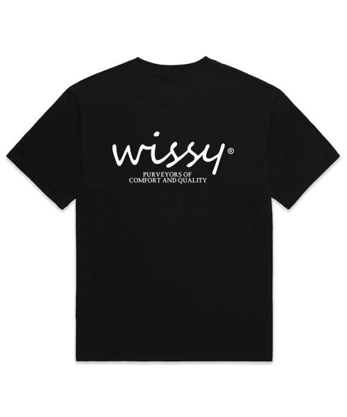 WISSY(ウィッシー)の「ベーシックロゴ 半袖Tシャツ (WS004) ブラック(Tシャツ/カットソー・レディース・その他・SMALL/MEDIUM/LARGE/X-LARGE/XX-LARGE)」の2枚目の写真