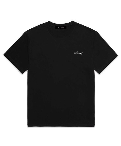 WISSY(ウィッシー)の「ベーシックロゴ 半袖Tシャツ (WS004) ブラック(Tシャツ/カットソー・レディース・その他・SMALL/MEDIUM/LARGE/X-LARGE/XX-LARGE)」の3枚目の写真