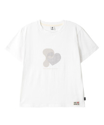 DOT HEART CORE TEE WHITE