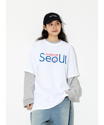 PHILIPPAKER（フィリップペイカー）の「ソウルザシティシリーズ 半袖Tシャツ ホワイト（Tシャツ/カットソー）」