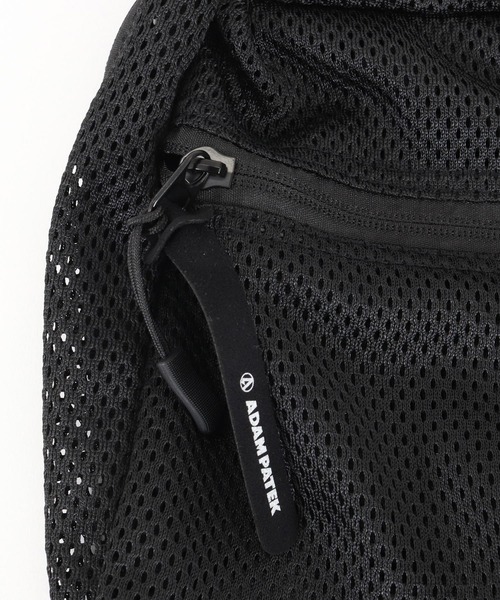 ADAM PATEK（アダムパテック）の「【ADAMPATEK/アダムパテック】mesh backpack/メッシュバッグパック（バックパック/リュック・メンズ・ブラック・FREE）」の5枚目の写真