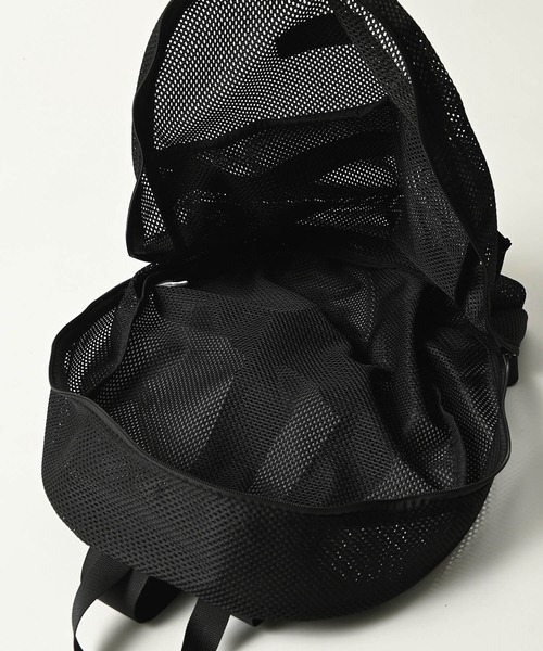 ADAM PATEK（アダムパテック）の「【ADAMPATEK/アダムパテック】mesh backpack/メッシュバッグパック（バックパック/リュック・メンズ・ブラック・FREE）」の9枚目の写真