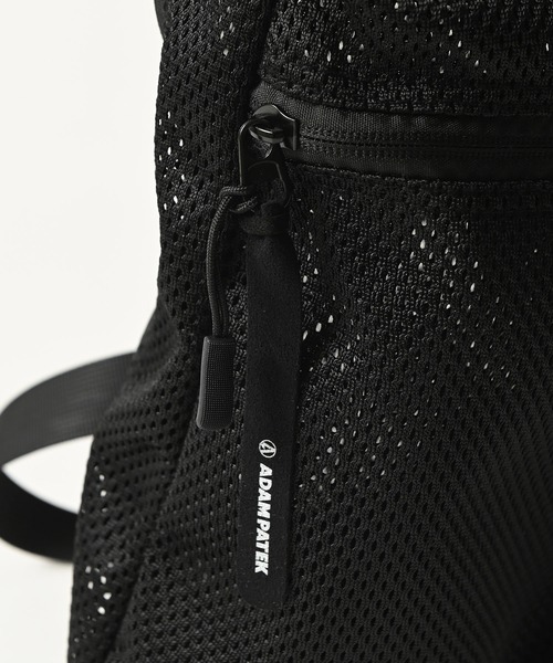 ADAM PATEK（アダムパテック）の「【ADAMPATEK/アダムパテック】mesh backpack/メッシュバッグパック（バックパック/リュック・メンズ・ブラック・FREE）」の11枚目の写真