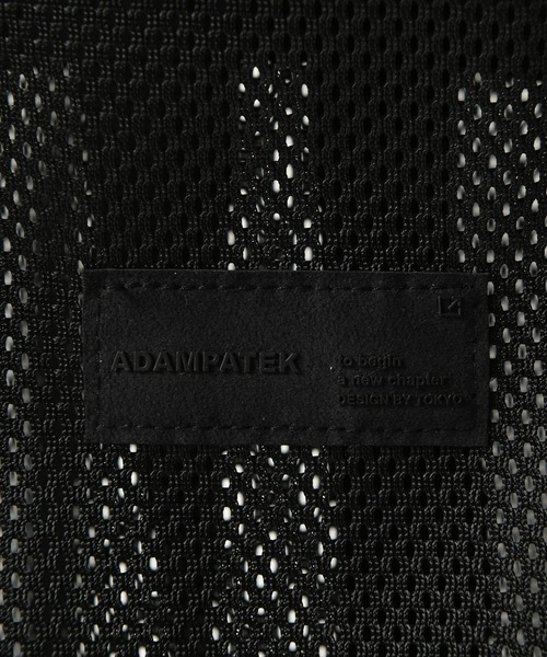 ADAM PATEK（アダムパテック）の「【ADAMPATEK/アダムパテック】mesh backpack/メッシュバッグパック（バックパック/リュック・メンズ・ブラック・FREE）」の12枚目の写真