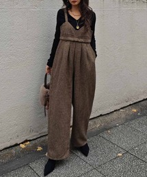 esutoreja | ２wayツイードビスチェオールインワン(つなぎ/オールインワン)