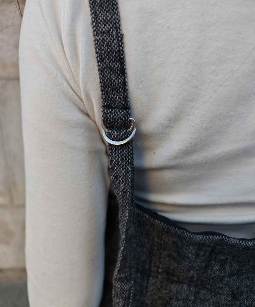 esutoreja（エストレジャ）の「２wayツイードビスチェオールインワン（つなぎ/オールインワン・レディース・ブラウン/ブラック・FREE）」の15枚目の写真