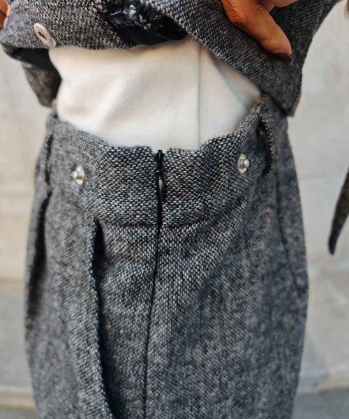 esutoreja（エストレジャ）の「２wayツイードビスチェオールインワン（つなぎ/オールインワン・レディース・ブラウン/ブラック・FREE）」の17枚目の写真