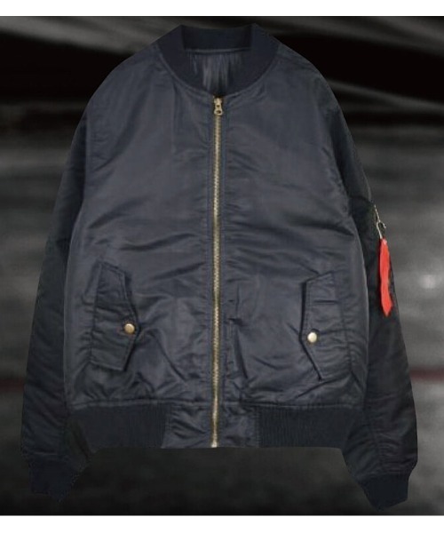 Sakka（サッカ）の「MA-１　JACKET（MA-1・メンズ・ブラック/カーキ・MEDIUM/LARGE/X-LARGE）」の14枚目の写真