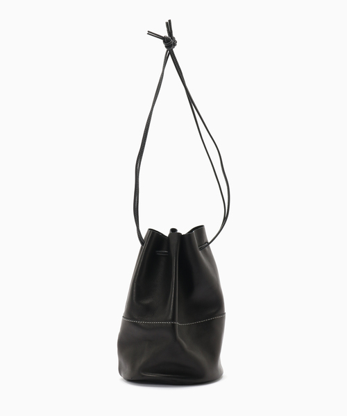 ARTS & CRAFTS(アーツアンドクラフト)の「ARTS & CRAFTS / アーツアンドクラフツ SMU DRAWSTRINGS POUCH / M(ショルダーバッグ・メンズ・ブラウン/ブラック・FREE)」の4枚目の写真