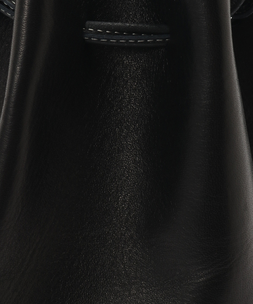 ARTS & CRAFTS(アーツアンドクラフト)の「ARTS & CRAFTS / アーツアンドクラフツ SMU DRAWSTRINGS POUCH / M(ショルダーバッグ・メンズ・ブラウン/ブラック・FREE)」の8枚目の写真