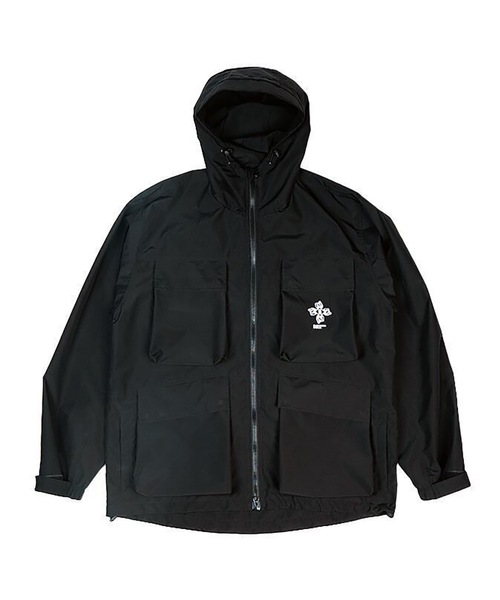 BACANCES ALL INCLUSIVE（バカンサスオールインクルーシブ）の「BBC NYLON UTILITY JKT [BUDS LOGO]（ブルゾン・メンズ・オリーブ/ブラック・L/XL）」の8枚目の写真