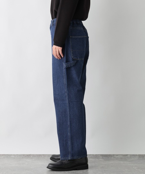 GLOBAL WORK(グローバルワーク)の「デニム/ペインターパンツ/638704(デニムパンツ・メンズ・ブルー/ブラック・LARGE/MEDIUM/SMALL)」の8枚目の写真