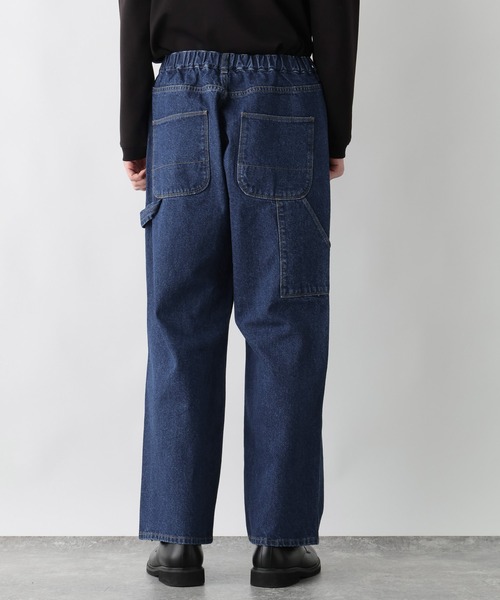 GLOBAL WORK(グローバルワーク)の「デニム/ペインターパンツ/638704(デニムパンツ・メンズ・ブルー/ブラック・LARGE/MEDIUM/SMALL)」の9枚目の写真