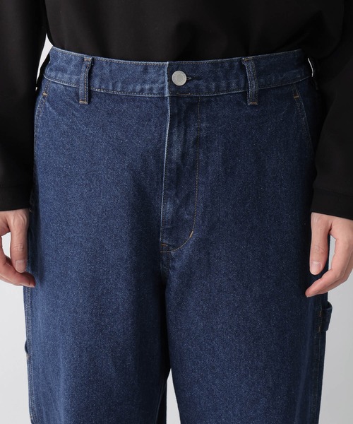 GLOBAL WORK(グローバルワーク)の「デニム/ペインターパンツ/638704(デニムパンツ・メンズ・ブルー/ブラック・LARGE/MEDIUM/SMALL)」の12枚目の写真
